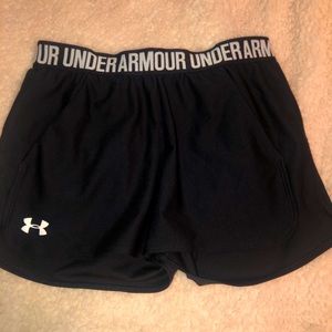 Under Armour shorts!